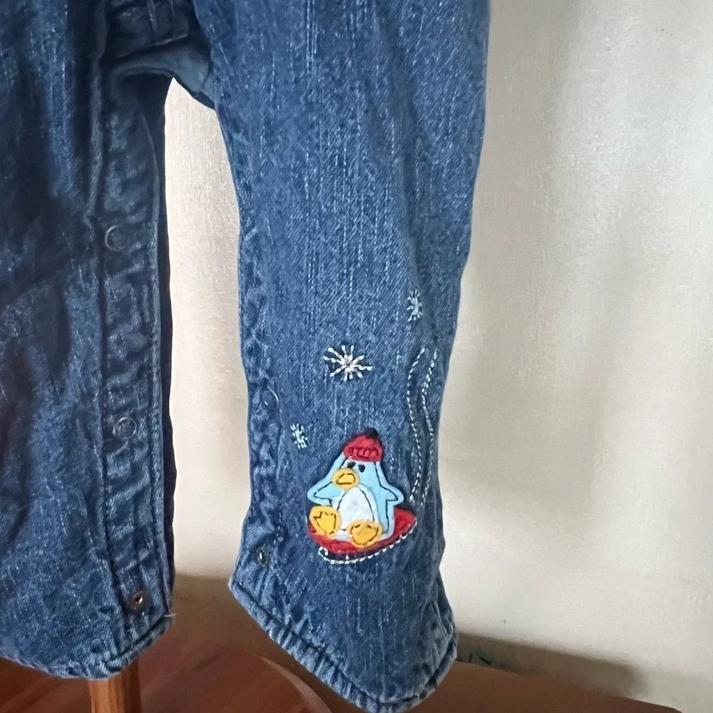 Oshkosh denim lined Overalls